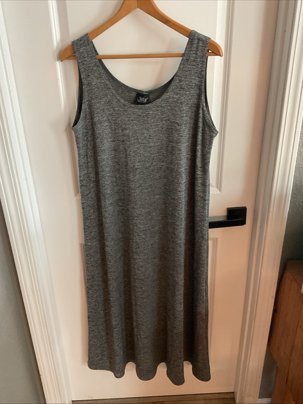 Jostar - Gray Tank Maxi Dress - Comfortable Everyday Swing - Ladies Size X-Large